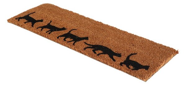Vonkajšia rohožka Cats, 75x25 cm