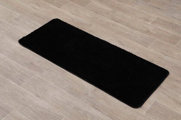 Predložka do kúpeľne Marlet, 50x120 cm, čierna
