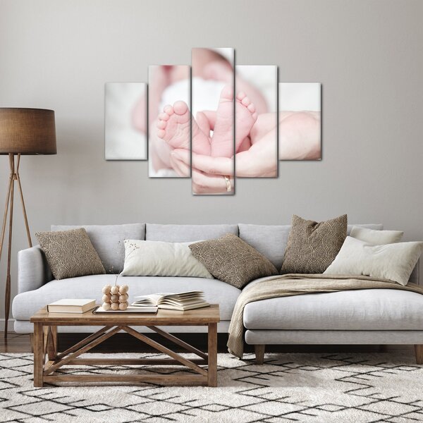 Obraz detských nožičiek (150x105 cm)
