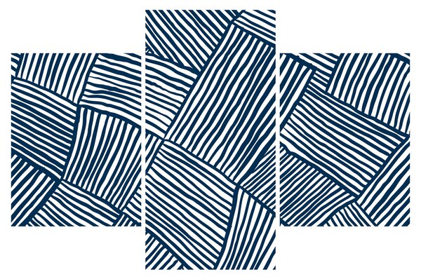 Obraz - 3D línia (90x60 cm)
