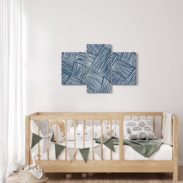 Obraz - 3D línia (90x60 cm)