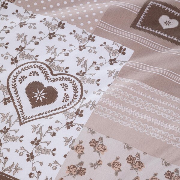 Bavlnené posteľné obliečky PATCHWORK