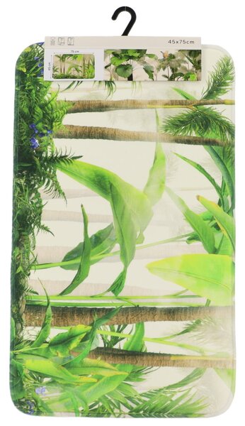 Predložka do kúpeľne Oasis, 45x75 cm, viacfarebná