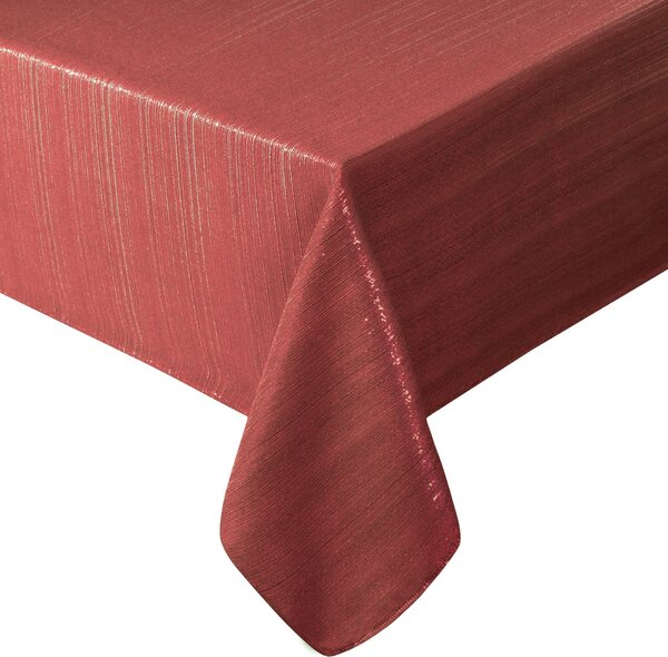 OBRUS GLAMO 140X180 CM BORDOVÁ