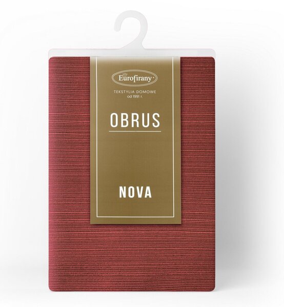 OBRUS GLAMO 140X180 CM BORDOVÁ