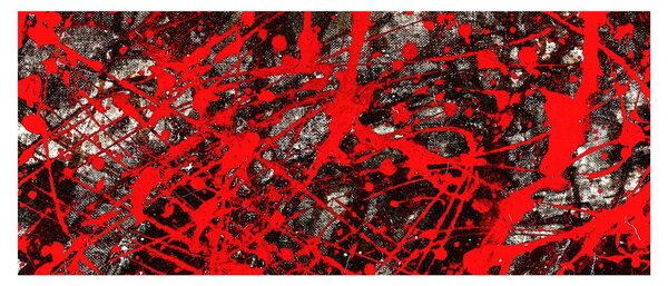 Obraz - Expresívne abstrakcie (120x50 cm)
