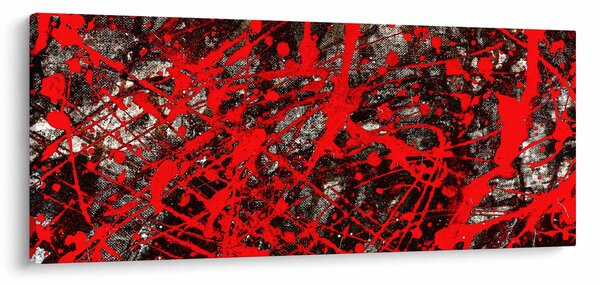 Obraz - Expresívne abstrakcie (120x50 cm)