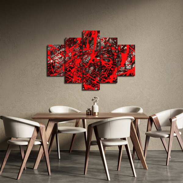 Obraz - Expresívne abstrakcie (150x105 cm)