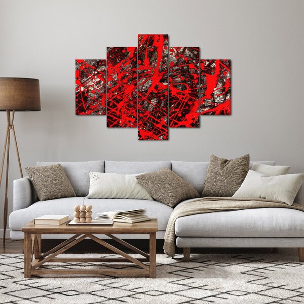 Obraz - Expresívne abstrakcie (150x105 cm)