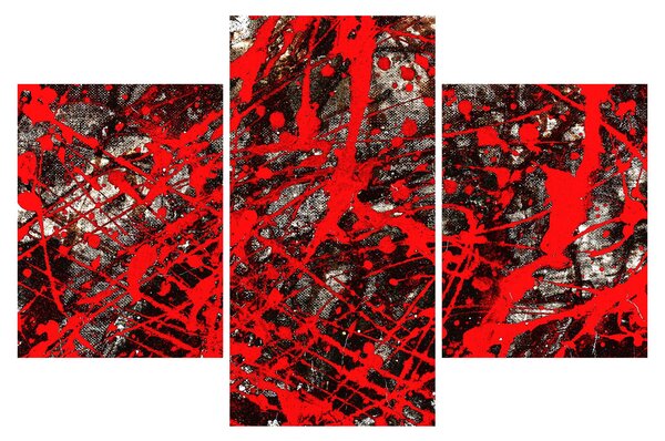 Obraz - Expresívne abstrakcie (90x60 cm)