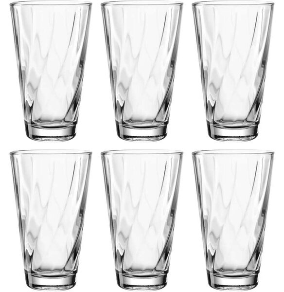 Leonardo poháre Twist 300 ml 6 ks