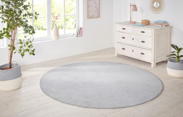 Koberec Hanse Home Nasty sivý kruh