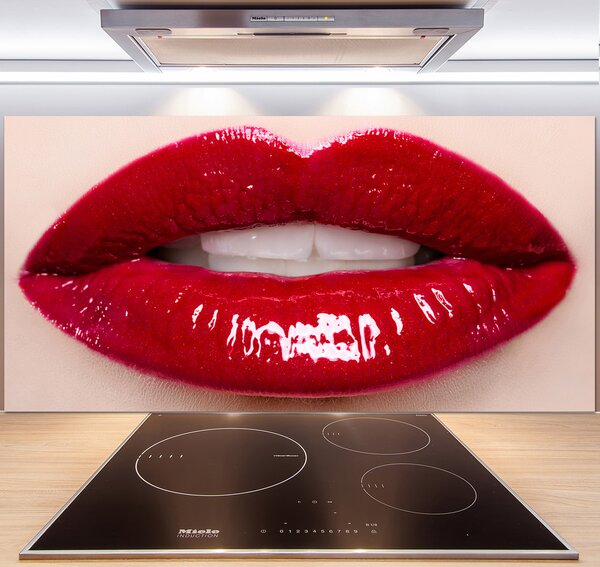 Panel do kuchyne Červená ústa pl-pksh-140x70-f-55040368