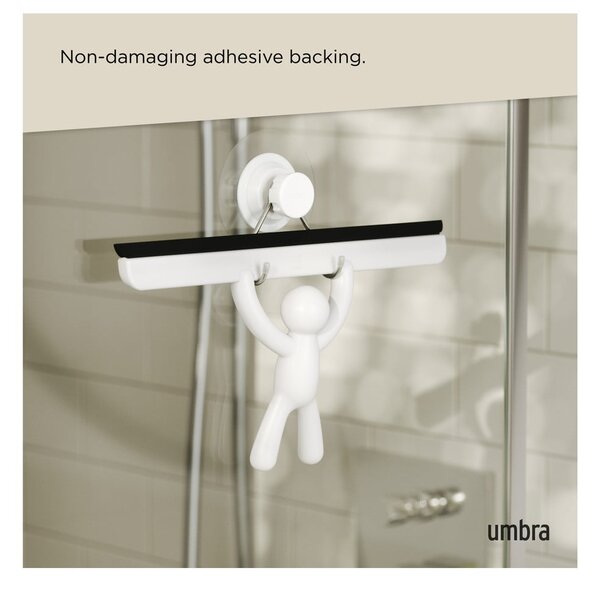 Biela stierka s držiakom 26 cm Buddy – Umbra