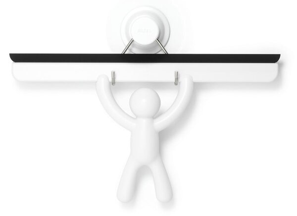 Biela stierka s držiakom 26 cm Buddy – Umbra