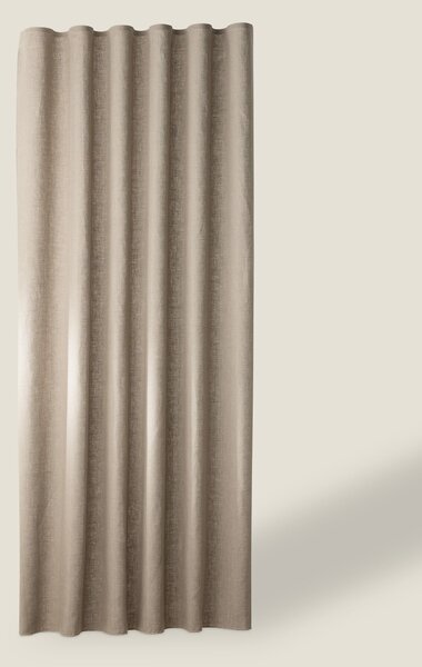 Zaves s riasením WAVE farba produktu béžová látka polopriehľadný, zapletaná, ľanová