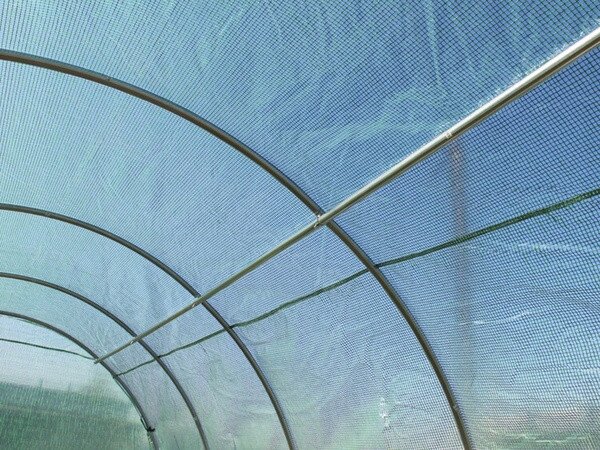 Záhradný fóliovník zelený, rolovacie dvere 600x300 cm TUN3934