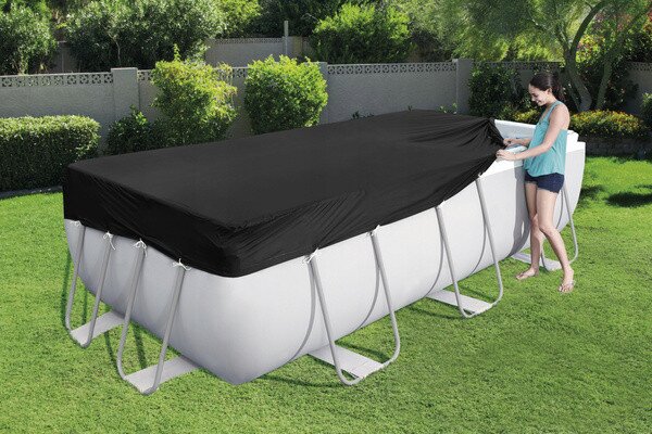 Ochranná plachta Bestway na bazén 196x282 cm čierna BES58442