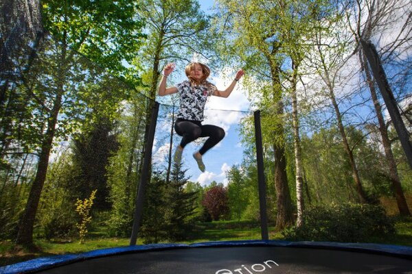 Trampolína JUMPIO modrá / čierna