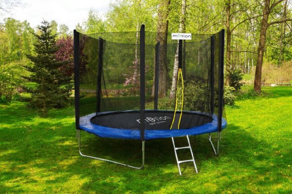Trampolína JUMPIO modrá / čierna