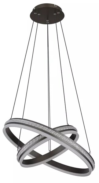 Globo 67314-60H LED závesné stropné svietidlo GROUNI | 60W integrovaný LED zdroj | 3387lm | 2700-6000K