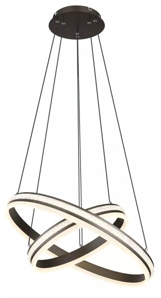Globo 67314-60H LED závesné stropné svietidlo GROUNI | 60W integrovaný LED zdroj | 3387lm | 2700-6000K