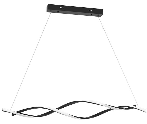 Závesné LED svietidlo Grant, 2x LED 38w, 4000k, b