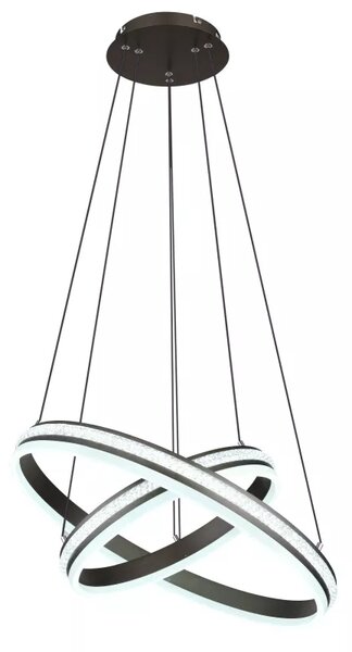 Globo 67314-60H LED závesné stropné svietidlo GROUNI | 60W integrovaný LED zdroj | 3387lm | 2700-6000K