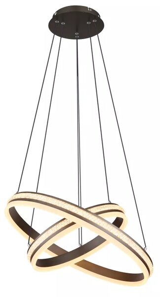 Globo 67314-60H LED závesné stropné svietidlo GROUNI | 60W integrovaný LED zdroj | 3387lm | 2700-6000K