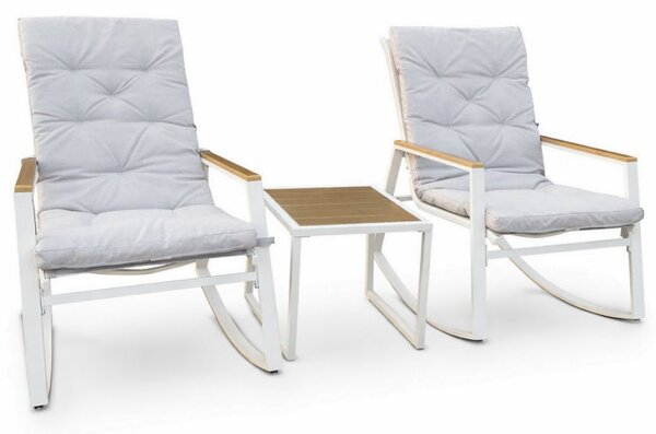 Set záhradného nábytku ROCKA sivý