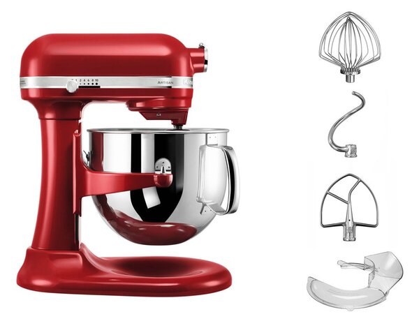 KitchenAid Kuchynský robot 5KSM7580, so zdvíhacou misou 6,9 l, kráľovská červená 5KSM7580XEER