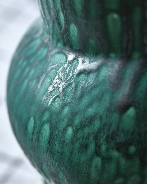 Keramická váza Disc Green
