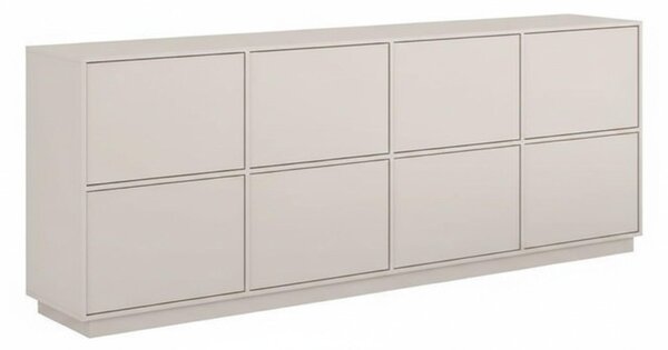 ŠIROKÁ KOMODA, kašmírová, 220,5/82,5/41,5 cm MID.YOU - Online Only drobný nábytok, Online Only