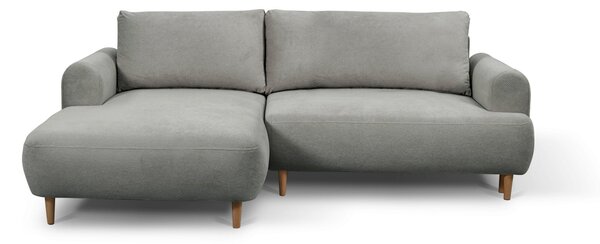 ROHOVÁ SEDAČKA, textil, sivá MID.YOU - Sedačky, Online Only