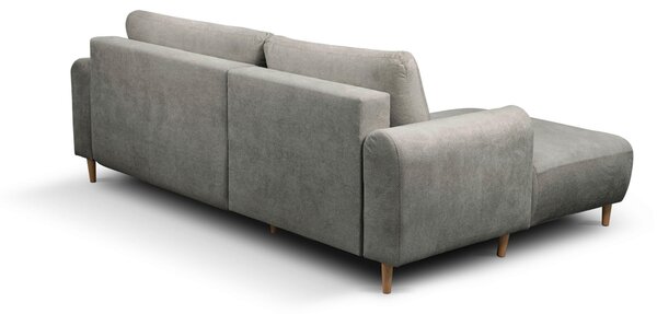 ROHOVÁ SEDAČKA, textil, sivá MID.YOU - Sedačky, Online Only