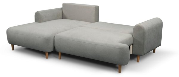 ROHOVÁ SEDAČKA, textil, sivá MID.YOU - Sedačky, Online Only