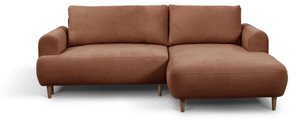 ROHOVÁ SEDAČKA, textil, medená MID.YOU - Sedačky, Online Only
