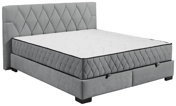 AMERICKÁ POSTEĽ, 180/200 cm, antracitová MID.YOU - Online Only spálne, Online Only