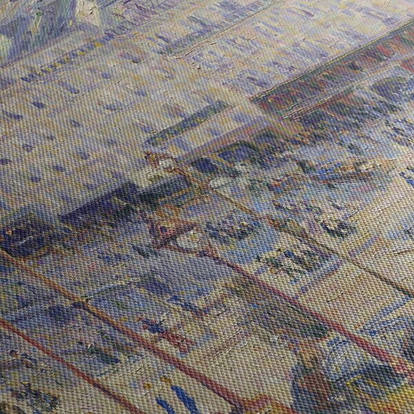 Obraz - Camille Pissarro, The Place du Havre, reprodukcia (120x50 cm)
