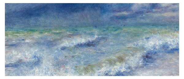 Obraz - Pierre-Auguste Renoir, Seascape, reprodukcia (120x50 cm)