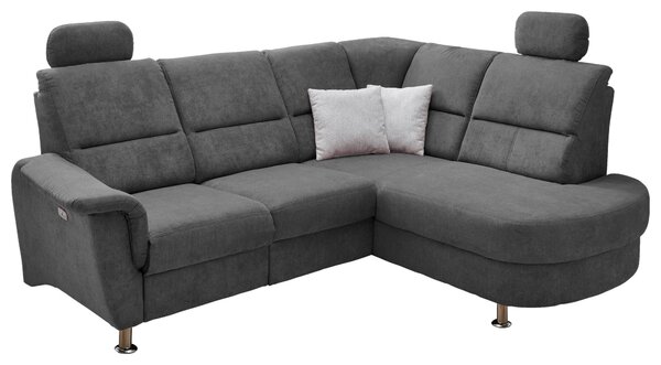 ROHOVÁ SEDAČKA, textil, antracitová Livetastic - Sedačky, Online Only