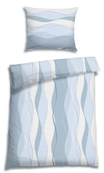 POSTEĽNÁ BIELIZEŇ, flanel, modrá, 140/200 cm Florella - Obliečky & plachty