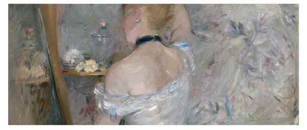 Obraz - Berthe Morisot, Woman at Her Toilette, reprodukcia (120x50 cm)