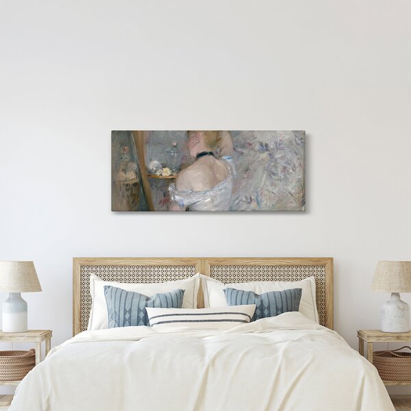 Obraz - Berthe Morisot, Woman at Her Toilette, reprodukcia (120x50 cm)