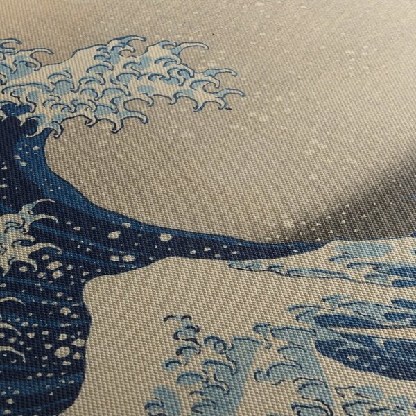 Obraz - Katsushika Hokusai, Under the Wave off Kanagawa, reprodukcia (120x50 cm)
