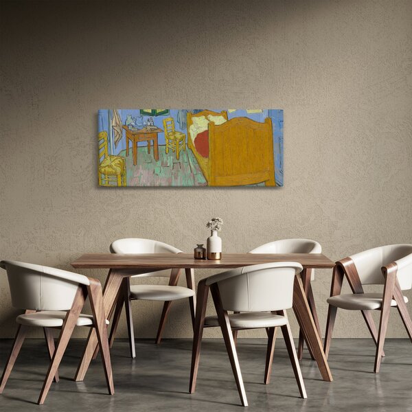 Obraz - Vincent van Gogh, The Bedroom, reprodukcia (120x50 cm)