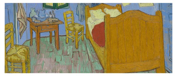 Obraz - Vincent van Gogh, The Bedroom, reprodukcia (120x50 cm)