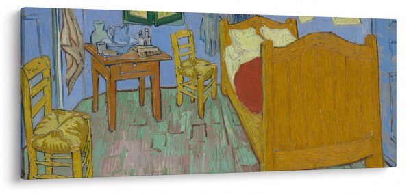 Obraz - Vincent van Gogh, The Bedroom, reprodukcia (120x50 cm)