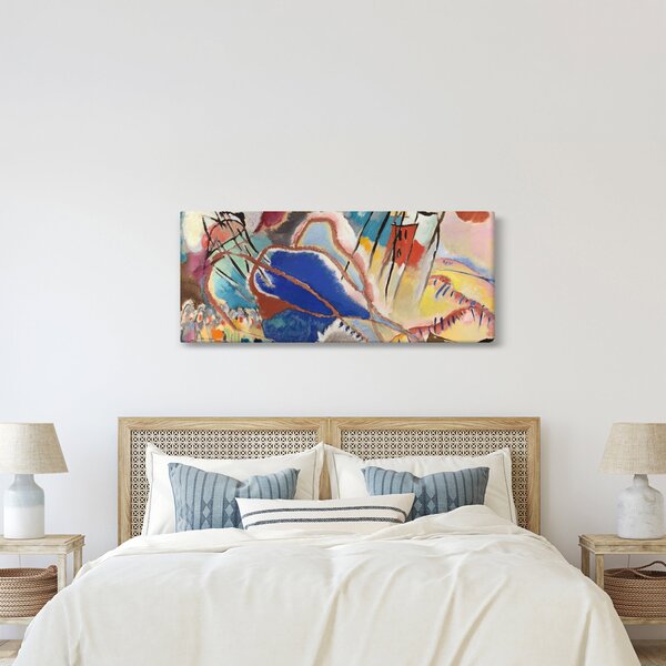 Obraz - Vasily Kandinsky, Improvisation No. 30 (Cannons), reprodukcia (120x50 cm)