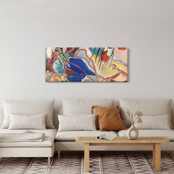Obraz - Vasily Kandinsky, Improvisation No. 30 (Cannons), reprodukcia (120x50 cm)